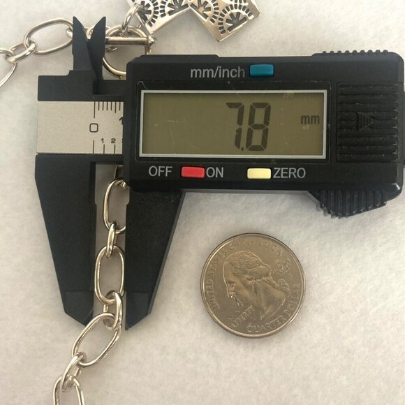 Silpada Sterling Silver 925 Virtuosity Stamped Cross Front Toggle Necklace 17" - Picture 14 of 16